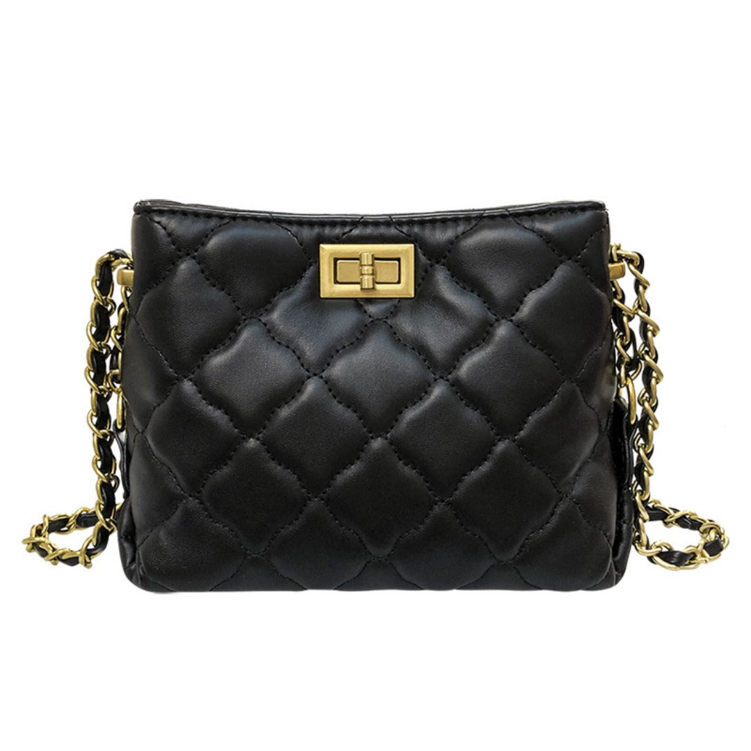 Bolso cruzado mini de cadena para dama — primavera/verano