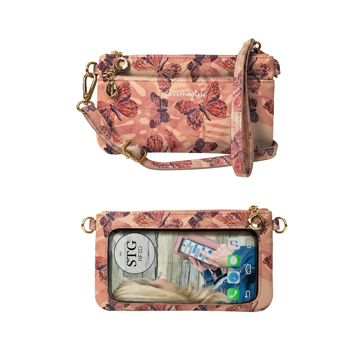 Bolso Bella RFID con Pantalla Táctil