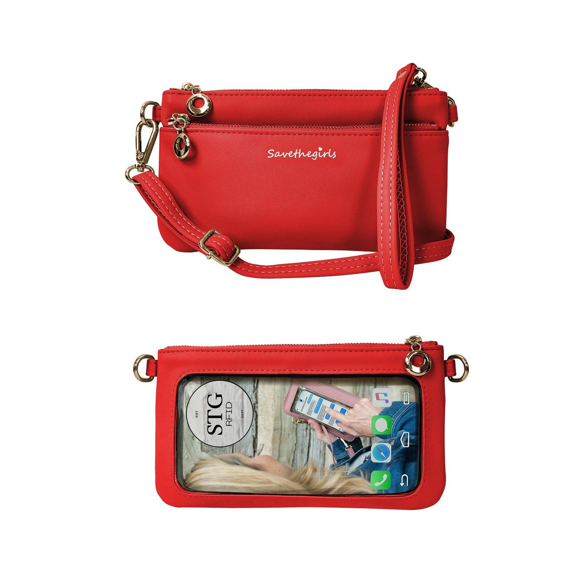 Bolso Bella RFID con Pantalla Táctil