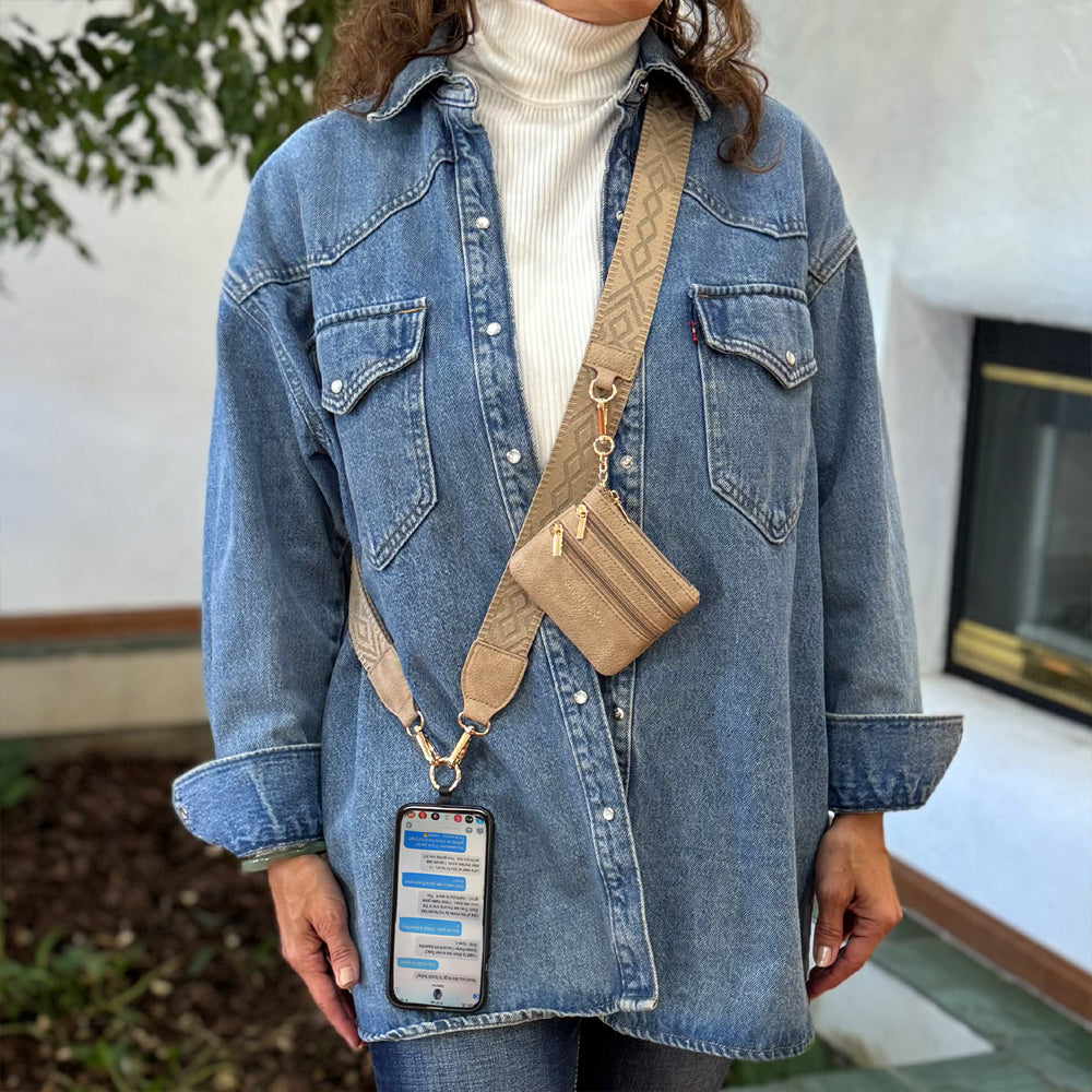 Clip & Go Leash with Zipper Pouch