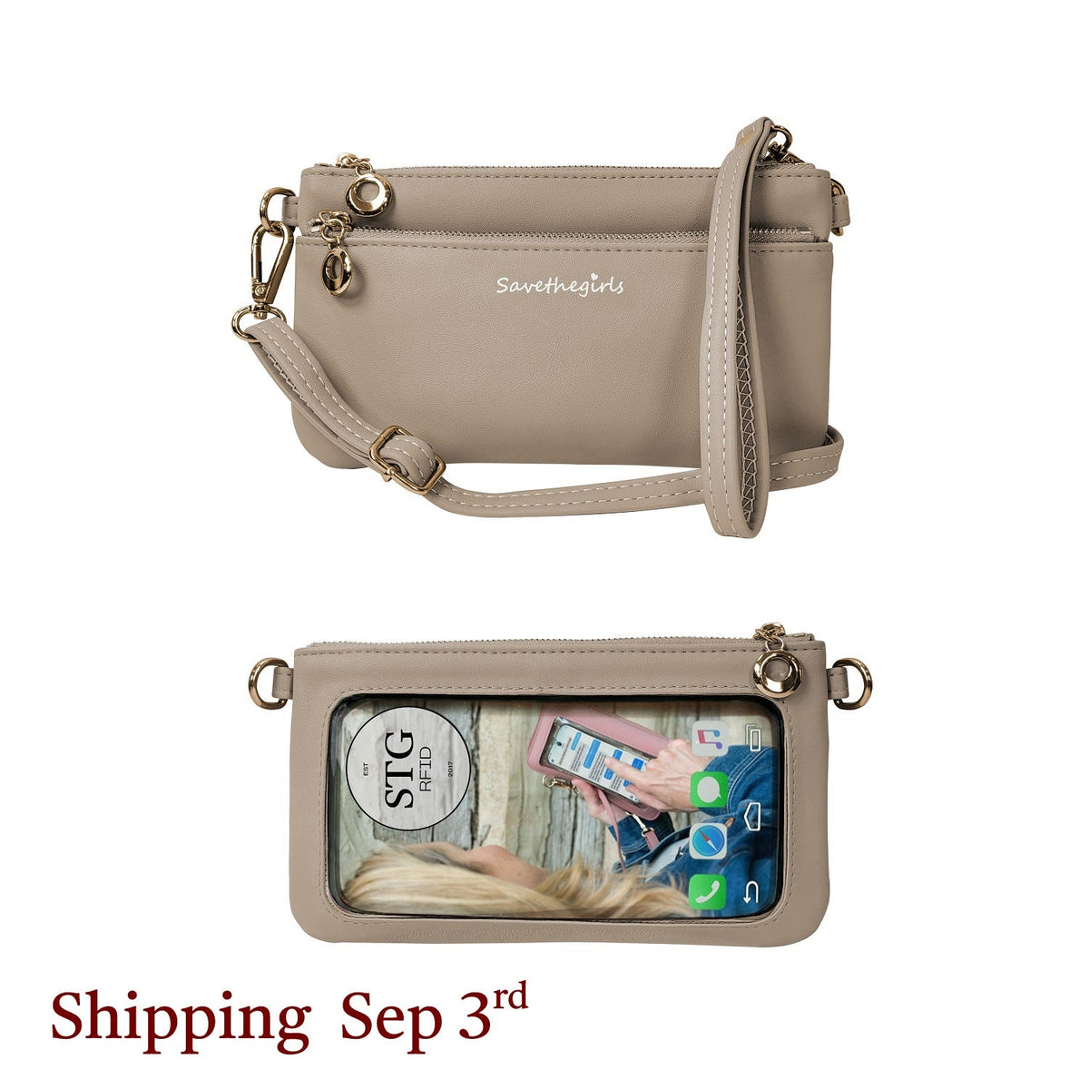 Bolso Bella RFID con Pantalla Táctil