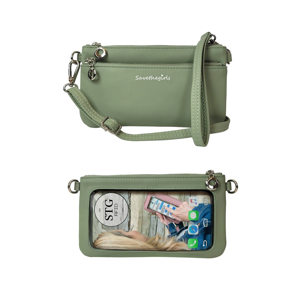 Bolso Bella RFID con Pantalla Táctil