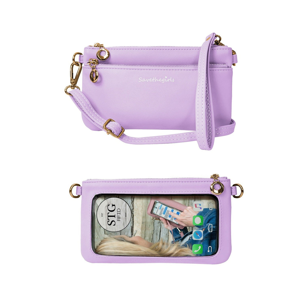 Bolso Bella RFID con Pantalla Táctil