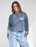 "Made New" Long-Sleeve Cropped T-Shirt