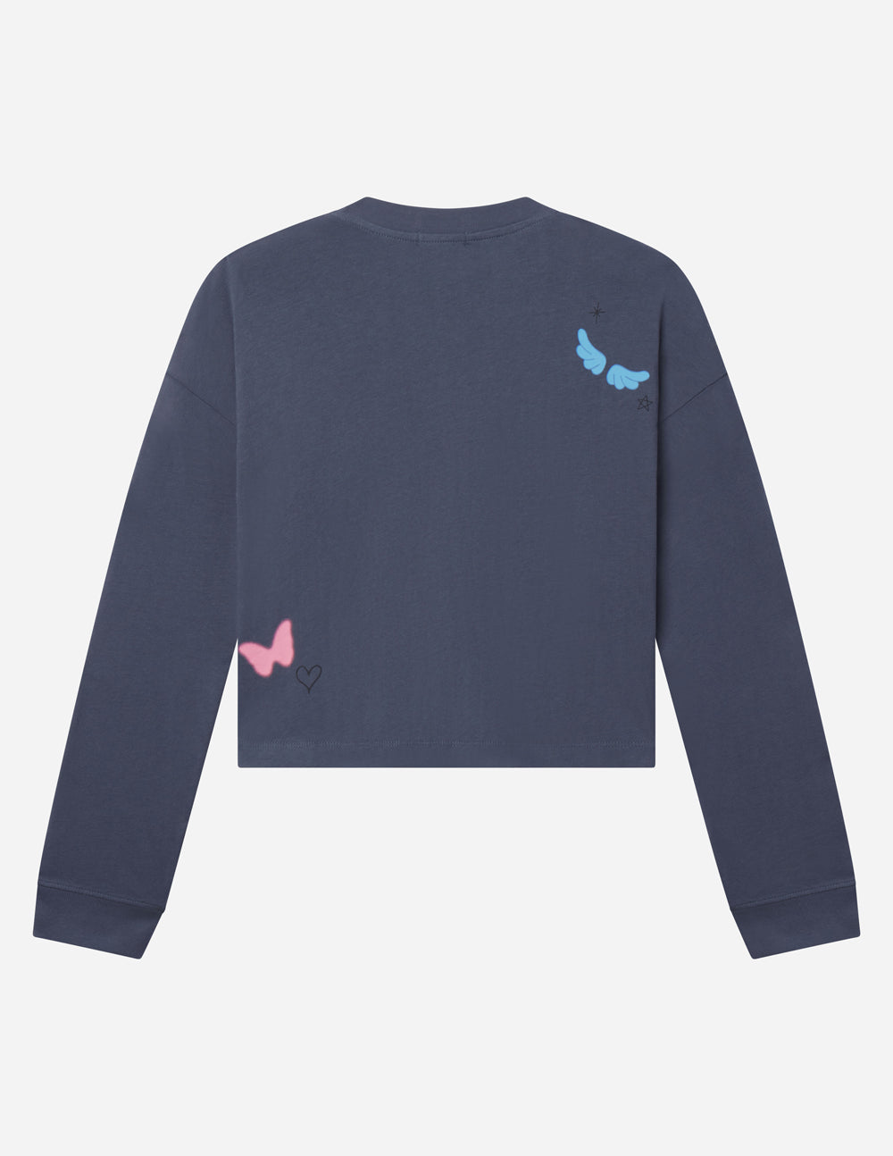 "Made New" Long-Sleeve Cropped T-Shirt