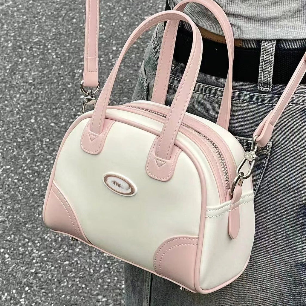 Women's Summer Mini Boston Bag — Pink
