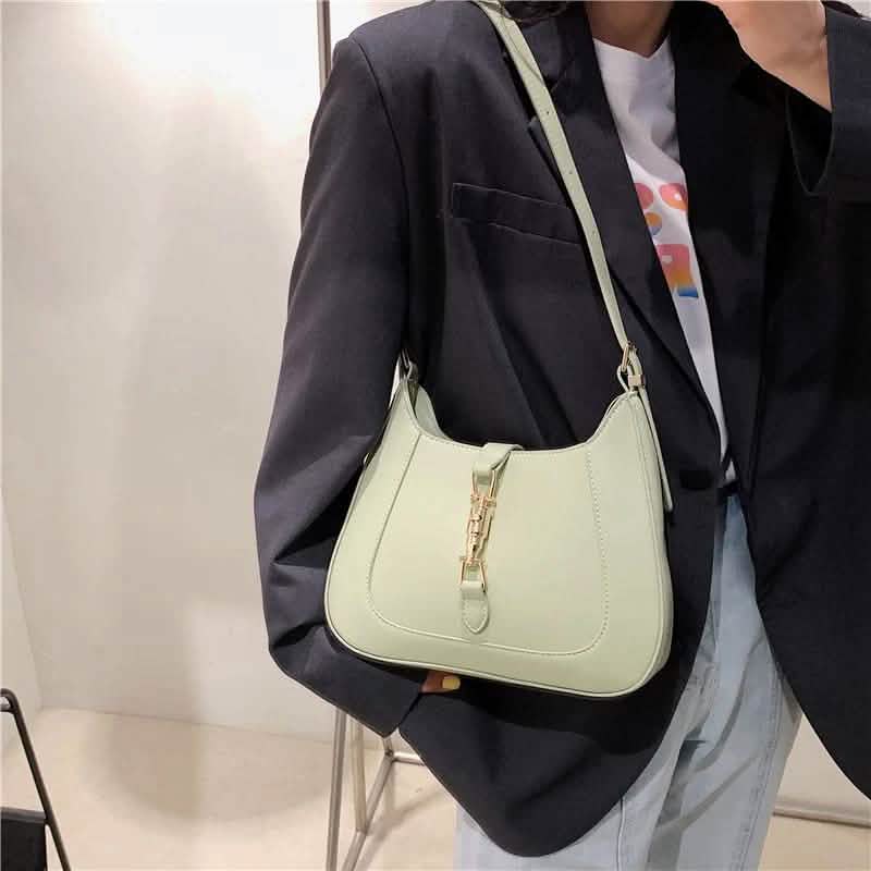 Bolso cruzado de cuero para dama