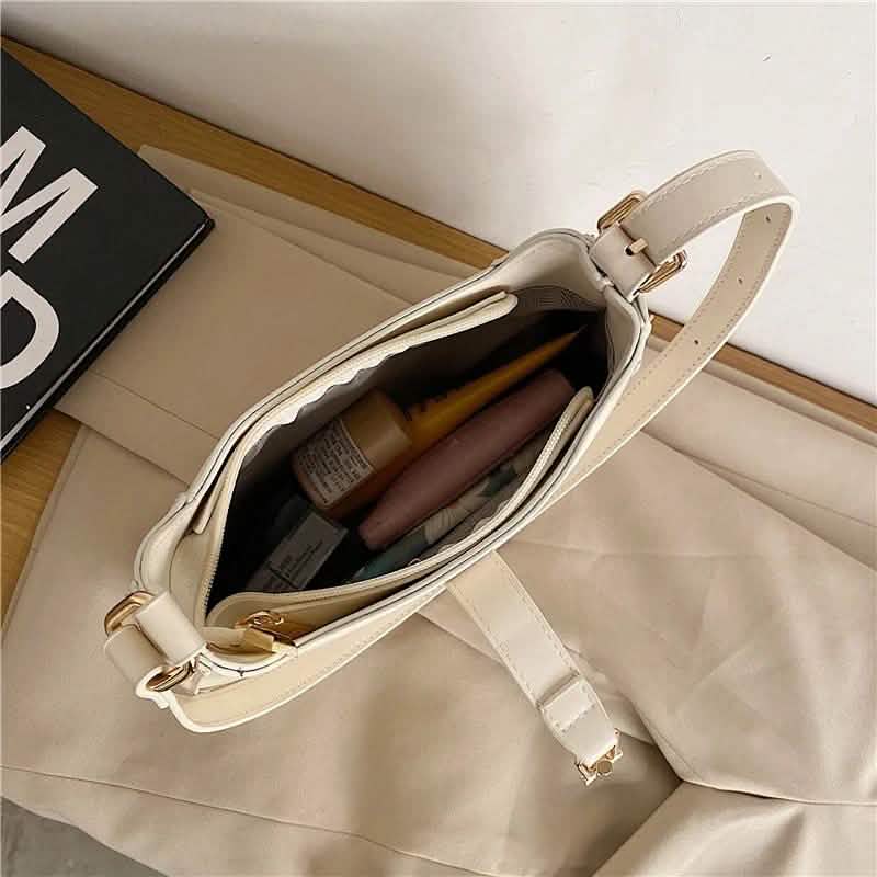 Bolso cruzado de cuero para dama
