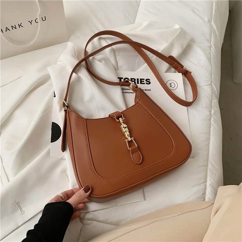Bolso cruzado de cuero para dama