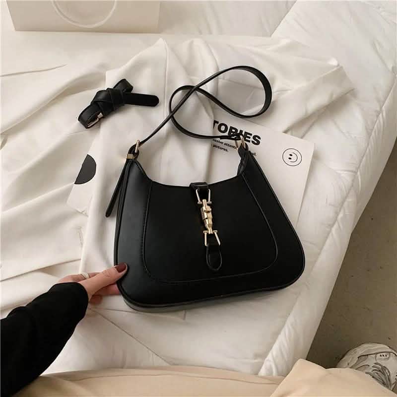 Bolso cruzado de cuero para dama